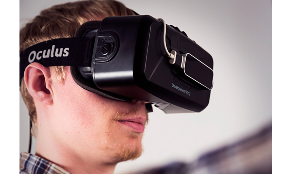 A DCA Employee Using The Oculus Rift