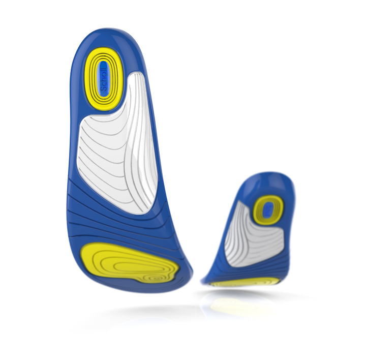 Scholl GelActiv Insoles In Walking Action